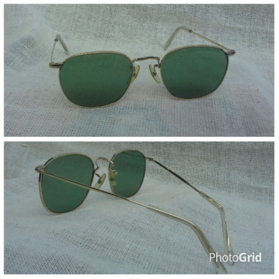 แว่นตาอิงลิชโกลด์ฟิลด์อันดับหนึ่งของแผ่นดิน 'อัลก้า - ผู้ยิ่งใหญ่' ยุค '60s ไซซ์คนเล็ก - หัวใจโต ! 124mm Vintage ALGHA handmade in England แว่นตาอิงลิชโกลด์ฟิลด์อันดับหนึ่งของแผ่นดิน 'อัลก้า - ผู้ยิ่งใหญ่' ยุค '60s ไซซ์คนเล็ก - หัวใจโต ! 124mm Vintage ALGHA handmade in England