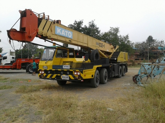ขายรถเครน KATO MARK 2 35 ตัน 5 คอลโทรล เอกสารเล่ม ราคา 3000000