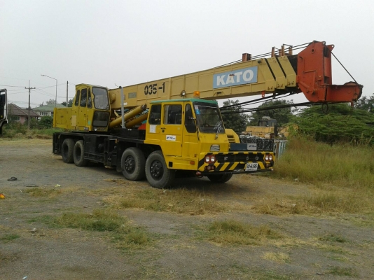 ขายรถเครน KATO MARK 2 35 ตัน 5 คอลโทรล เอกสารเล่ม ราคา 3000000