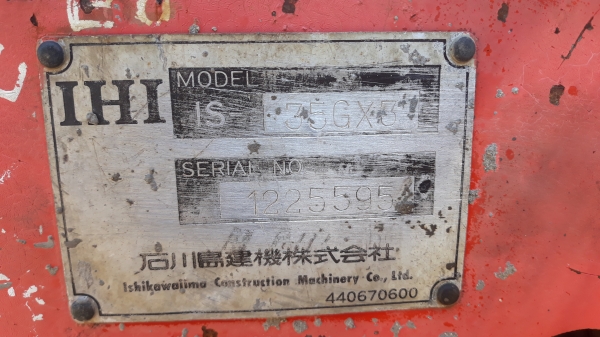 IHI IS35GX3 เก่านอก ปั้มนิ้ว คอนโทลน้ำมัน ลดอีกสุดๆครับ 150,000 บาท ราคาสุดท้ายครับ จองแล้วจากสุราษฎร์ธานี