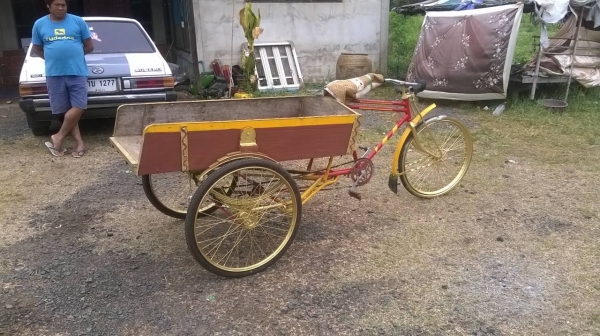 สามล้อถีบ โบราณ ตามสภาพ