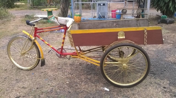 สามล้อถีบ โบราณ ตามสภาพ