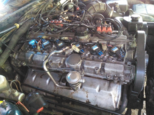 เครื่องพร้อมเกียร์volvo960 s90ราคา12000บาท