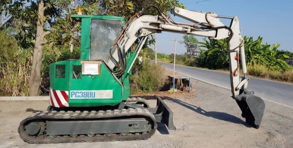 ขายด่วนรถแบคโฮKOMATSUโคมัสซูรุ่นยอดนิยมสวยๆPC38-6URเทียบเท่าPC40เครื่องโคมัสซู3D84เครื่องดีปั่มแรงรถนอกเพิ่งนำเข้ามาใหม่ยังไม่เคยใช้งานในเมืองไทยเลย ขายด่วนรถแบคโฮKOMATSUโคมัสซูรุ่นยอดนิยมสวยๆPC38-6URเทียบเท่าPC40เครื่องโคมัสซู3D84เครื่องดีปั่มแรงรถนอกเพิ่งนำเข้ามาใหม่ยังไม่เคยใช้งานในเมืองไทยเลย