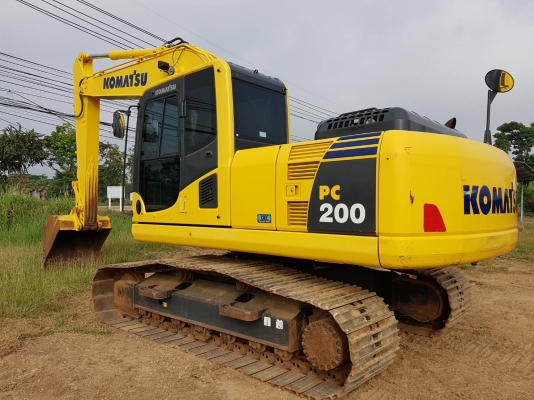 KOMATSU PC200-8MO 4600 ชม. PM7000ชม.สภาพสวยค่ะ