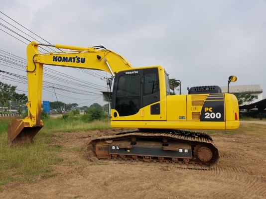 KOMATSU PC200-8MO 4600 ชม. PM7000ชม.สภาพสวยค่ะ