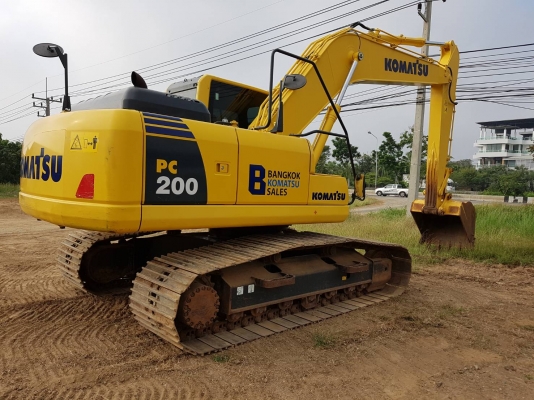 KOMATSU PC200-8MO 4600 ชม. PM7000ชม.สภาพสวยค่ะ