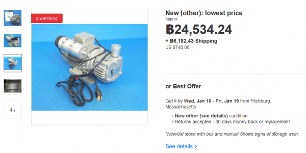 BUSCH DRY Vacuum PUMP BUSCH DRY Vacuum PUMP