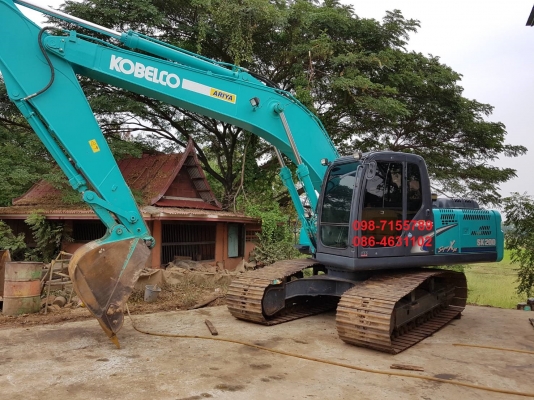 ขาย!! >>> Kobelco Sk200mark8SuperXM ไมล์ 5,500 ชม. เล่มทะเบียน สวยมาก <<< เบอร์ติดต่อ 098-7155789 086-4631102