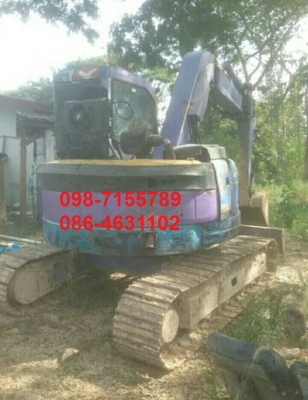 ขายคู่!! &gt;&gt;&gt; Komatsu Pc75UU + 6ล้อเทนเลอร์ Hino พร้อมใช้งาน &lt;&lt;&lt; เบอร์ติดต่อ 098-71