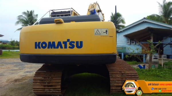 ขายรถแบ็คโฮ KOMATSU PC200-8N1 สเปคญี่ปุ่น มีกล้องมองหลัง สภาพเทพบุตร