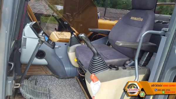 ขายรถแบ็คโฮ KOMATSU PC200-8N1 สเปคญี่ปุ่น มีกล้องมองหลัง สภาพเทพบุตร