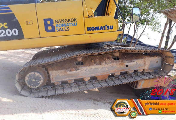 ขายรถแบ็คโฮ KOMATSU PC200-8 รถสวย สภาพเทพบุตร พร้อมใช้งาน