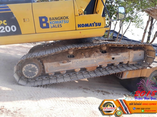 ขายรถแบ็คโฮ KOMATSU PC200-8 รถสวย สภาพเทพบุตร พร้อมใช้งาน