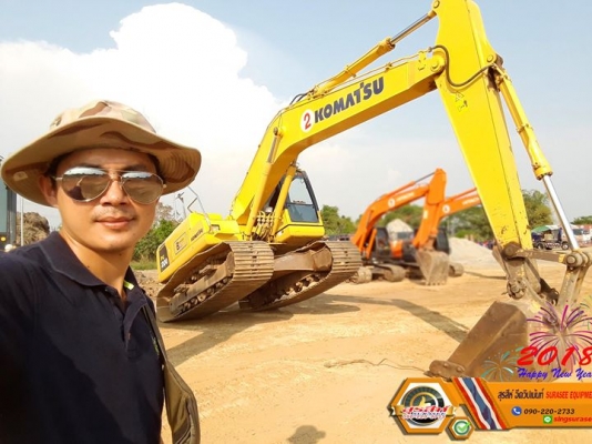 ขายรถแบ็คโฮ KOMATSU PC200-8MO สภาพเทพบุตร สภาพพร้อมใช้ ราคาไม่แรง