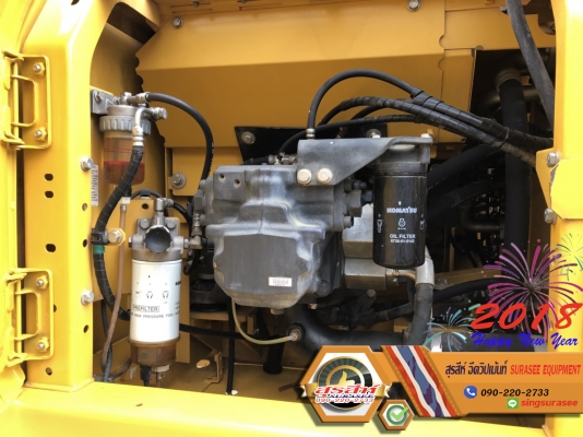 ขายรถแบ็คโฮ KOMATSU PC200-8MO ใช้งาน 7 พันชั่วโมง สภาพนางฟ้า