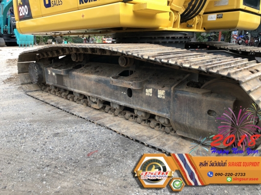 ขายรถแบ็คโฮ KOMATSU PC200-8MO ใช้งาน 7 พันชั่วโมง สภาพนางฟ้า