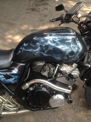 ขาย CB400 Tec2 ทะเบียนแท้โอนขนส่ง 135,000