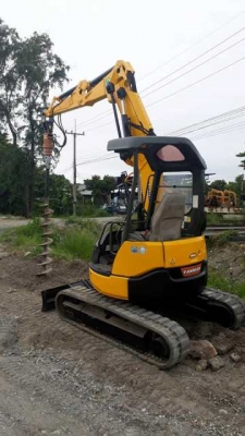 รถสว่านเจาะดิน Yanmar B3-5 มาอีกแล้ว พร้อมปุ้งกี๋ รถสว่านเจาะดิน Yanmar B3-5 มาอีกแล้ว พร้อมปุ้งกี๋
