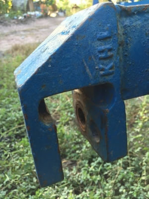 ผาน 7 จานสวยๆ KHL ไคเฮงหลีแท้ๆใส่รถไถฟอร์ด