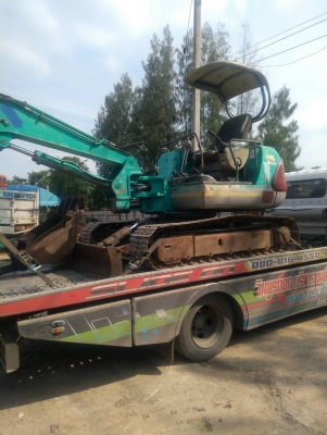 รถแบคโฮ KOBELCO SK045 พร้อมลายแย็ก รถเก่านอกนำเข้า ยังไม่เคยใช้งานในไทย เครื่องดี ปั๊มดี โซ่หนา เอวแน่น พร้อมใช้งาน มีเอกสารใบอินวอยซ์