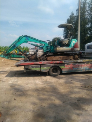 รถแบคโฮ KOBELCO SK045 พร้อมลายแย็ก รถเก่านอกนำเข้า ยังไม่เคยใช้งานในไทย เครื่องดี ปั๊มดี โซ่หนา เอวแน่น พร้อมใช้งาน มีเอกสารใบอินวอยซ์