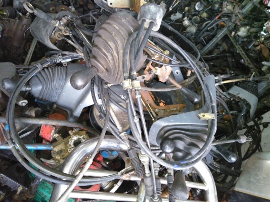 คันเกียร์พร้อมสายรถบรรทุก atlas nkr npr  dyna guts titan...