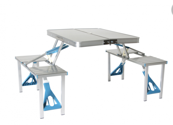ชุดโต๊ะ เก้าอี้ ปิคนิค อลูมิเนียม มี 2 แบบ ชุดโต๊ะ เก้าอี้ ปิคนิค อลูมิเนียม มี 2 แบบ
