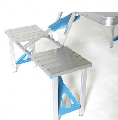 ชุดโต๊ะ เก้าอี้ ปิคนิค อลูมิเนียม มี 2 แบบ ชุดโต๊ะ เก้าอี้ ปิคนิค อลูมิเนียม มี 2 แบบ