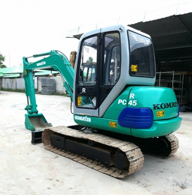 ขายรถแบคโฮ KOMATSU PC45-7 เอกสารอินวอย ปั๊มนิ้ว ราคา 460000