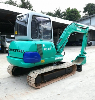 ขายรถแบคโฮ KOMATSU PC45-7 เอกสารอินวอย ปั๊มนิ้ว ราคา 460000