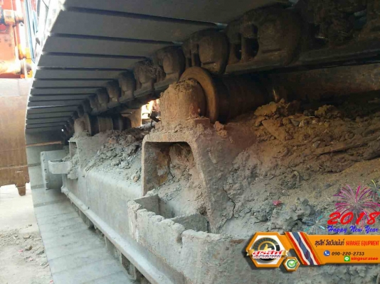 ขายรถแบ็คโฮ HITACHI ZX200-5G ใช้งาน 6 พันชั่วโมง สภาพเทพบุตร