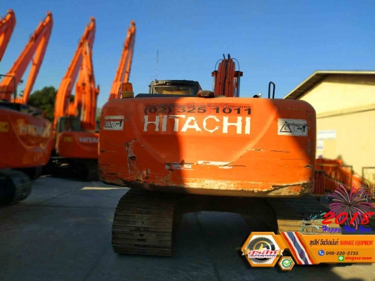 ขายรถแบ็คโฮ HITACHI ZX200-5G ใช้งาน 6 พันชั่วโมง สภาพเทพบุตร