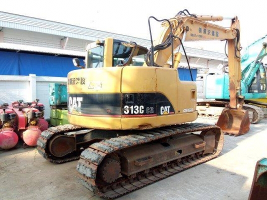 ขายแบคโฮ Cat 313CCR ปี 2004 2,570 ชม โทร 061-4194021 พรภวิษย์