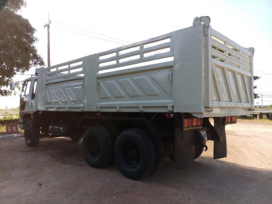 Hino 3M เครื่อง 240 แรง ปี 37 กระบะดัมพ์สามมิตร พร้อมใช้งาน