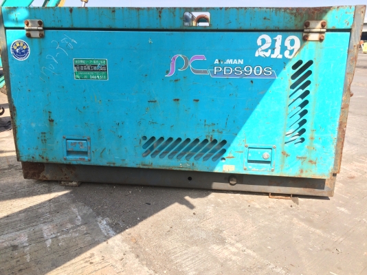 ขายปั๊มลม AIRMAN PDS90S มือ2 เก่าญี่ปุ่น
