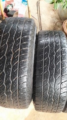 แม็กอ๊อฟโรด6รูพร้อมยางขอบ15เดิมๆไม่มีซ่อม