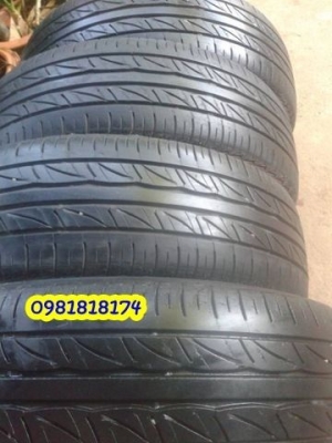 กะทะล้อ4รู100พร้อมยางบริสโตนขอบ14สวยๆ ปี12