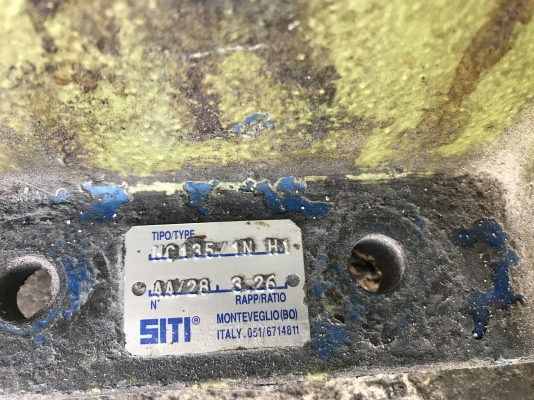 ขายหัวเกียร์ทดรอบ SITI made in Italy อัตราทด 1:3.26 สภาพดี หมุนนิ่ม พร้อมใช้งาน