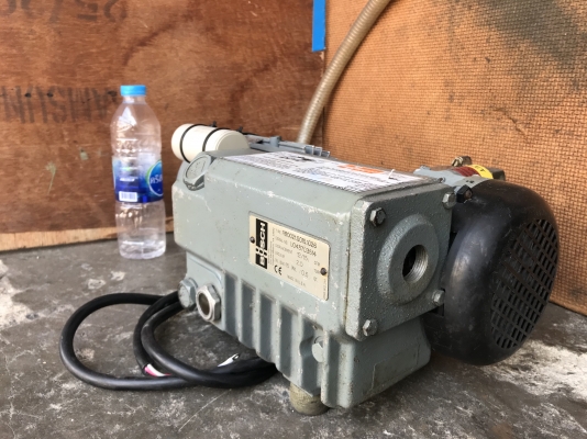 ขายปั้มแวคคั่มสุญญากาศ Busch 1HP. 220V ไฟบ้าน made in USA สภาพสวย หมุนนิ่ม ดูดแรง พร้อมใช้งาน