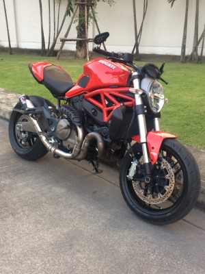 ฟรีดาวน์ DUCATI Monster821 ปี2015 รถสวย พร้อมของแต่ง