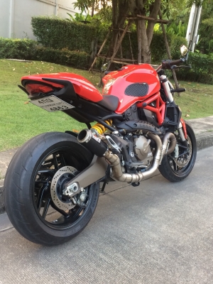 ฟรีดาวน์ DUCATI Monster821 ปี2015 รถสวย พร้อมของแต่ง
