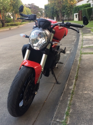 ฟรีดาวน์ DUCATI Monster821 ปี2015 รถสวย พร้อมของแต่ง