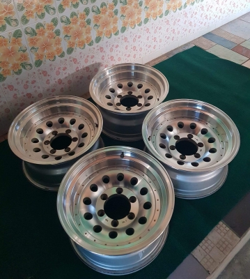 ขายล้อหยดน้ำ ขอบ 16 กว้าง 8" ออฟลบ 28 สวยๆ