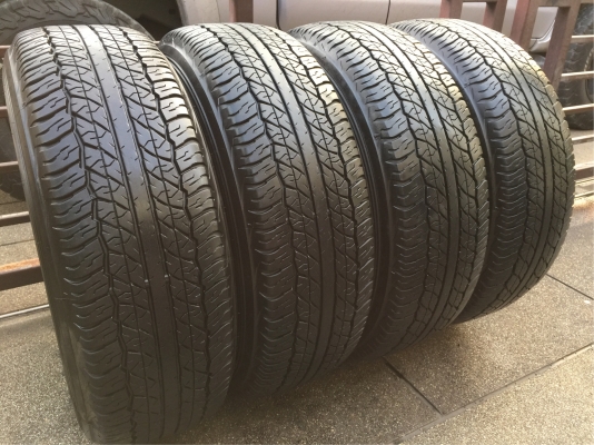 ยาง Dunlop 255 70 16 ปลายปี16 ดอกเต็ม ไม่มีปะ เนื้อนิ่มๆ ใช้ยาว ราคาไม่แพง ยาง Dunlop 255 70 16 ปลายปี16 ดอกเต็ม ไม่มีปะ เนื้อนิ่มๆ ใช้ยาว ราคาไม่แพง