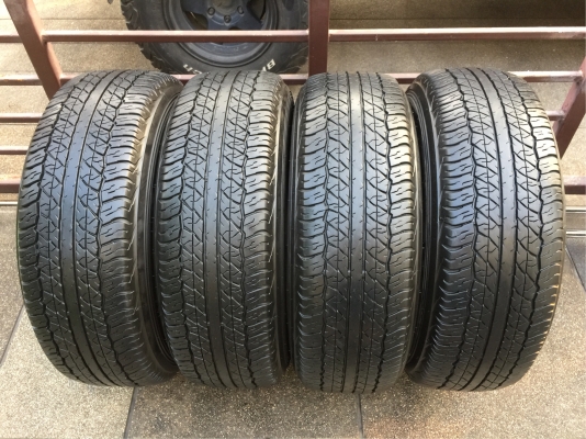 ยาง Dunlop 255 70 16 ปลายปี16 ดอกเต็ม ไม่มีปะ เนื้อนิ่มๆ ใช้ยาว ราคาไม่แพง ยาง Dunlop 255 70 16 ปลายปี16 ดอกเต็ม ไม่มีปะ เนื้อนิ่มๆ ใช้ยาว ราคาไม่แพง