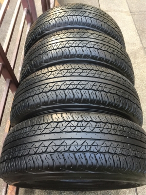 ยาง Dunlop 255 70 16 ปลายปี16 ดอกเต็ม ไม่มีปะ เนื้อนิ่มๆ ใช้ยาว ราคาไม่แพง ยาง Dunlop 255 70 16 ปลายปี16 ดอกเต็ม ไม่มีปะ เนื้อนิ่มๆ ใช้ยาว ราคาไม่แพง