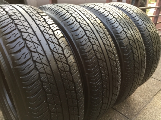 ยาง Dunlop 255 70 16 ปลายปี16 ดอกเต็ม ไม่มีปะ เนื้อนิ่มๆ ใช้ยาว ราคาไม่แพง ยาง Dunlop 255 70 16 ปลายปี16 ดอกเต็ม ไม่มีปะ เนื้อนิ่มๆ ใช้ยาว ราคาไม่แพง