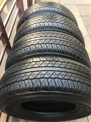 ยาง Dunlop 255 70 16 ปลายปี16 ดอกเต็ม ไม่มีปะ เนื้อนิ่มๆ ใช้ยาว ราคาไม่แพง ยาง Dunlop 255 70 16 ปลายปี16 ดอกเต็ม ไม่มีปะ เนื้อนิ่มๆ ใช้ยาว ราคาไม่แพง
