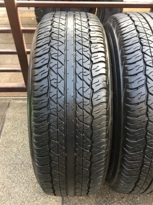 ยาง Dunlop 255 70 16 ปลายปี16 ดอกเต็ม ไม่มีปะ เนื้อนิ่มๆ ใช้ยาว ราคาไม่แพง ยาง Dunlop 255 70 16 ปลายปี16 ดอกเต็ม ไม่มีปะ เนื้อนิ่มๆ ใช้ยาว ราคาไม่แพง